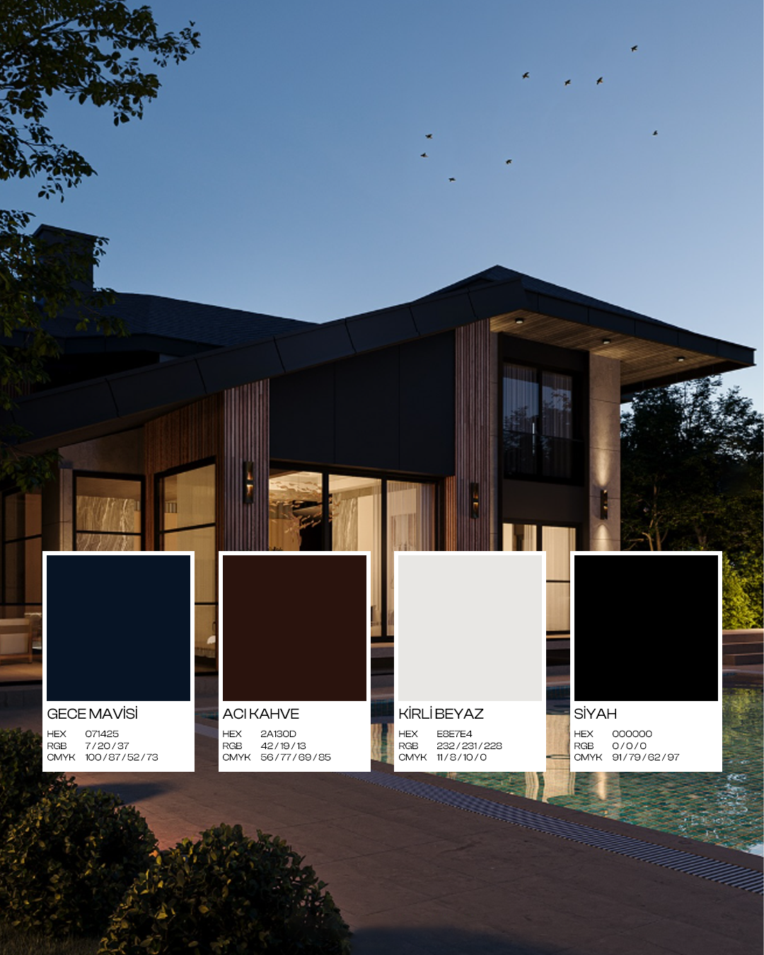 Onadokuz Studio — Renk paleti